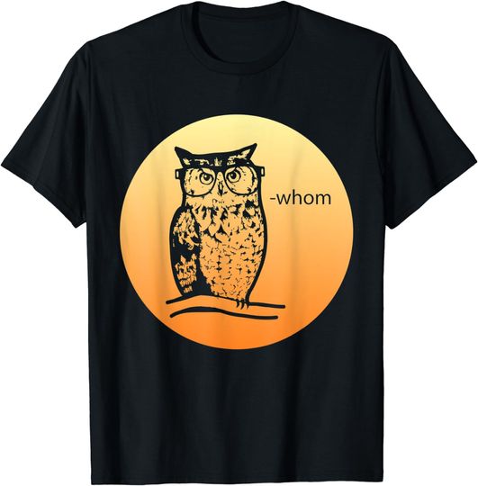 Discover Funny Owl Shirt Gift for Bookworms