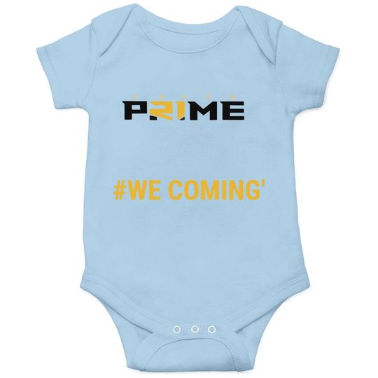 Discover CoachPrime  We Coming  Colorado Football Onesies