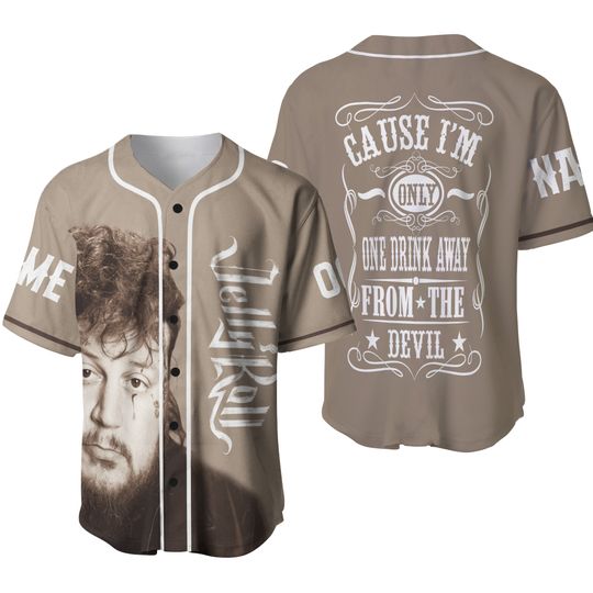 Discover Custom Name Jelly Roll Baseball Jersey