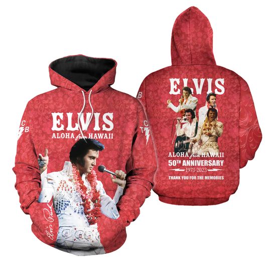 Discover Elvis Presley 3D Hoodie