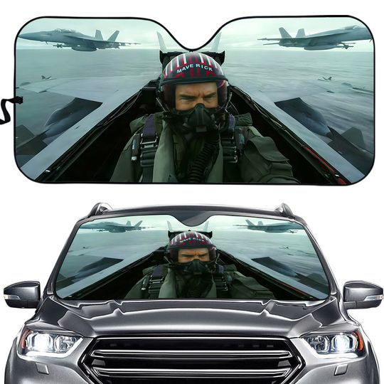 Discover Gearstastic Auto Sun Shade Maverick Fighter Pilot