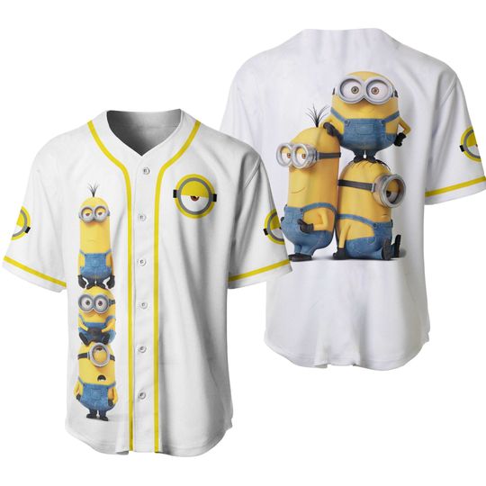 Discover Minions Baseball Jersey