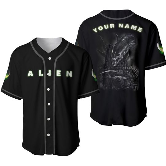 Discover Alien 3 Baseball Jersey