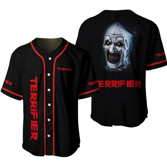 Discover Movie Terrifier Halloween Baseball Jersey