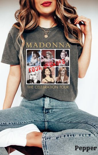 Discover Madonna The Celebration Tour 2023 Shirt, Madonna Shirt, The Celebration Tour