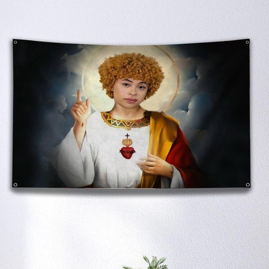 Discover Ice Spice Rap Funny Meme Tapestry