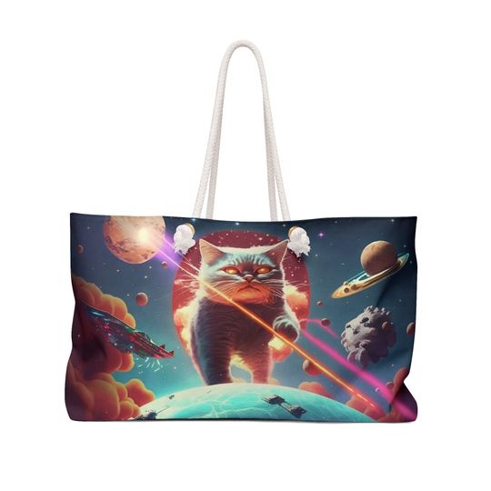 Discover Cat Lover Weekender Bag