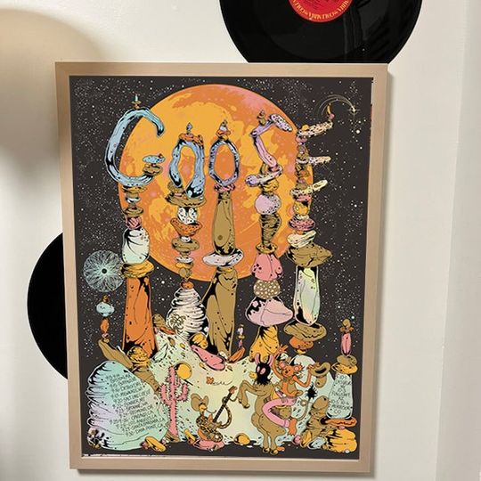 Discover Goose Fall Tour 2023 Foil Poster