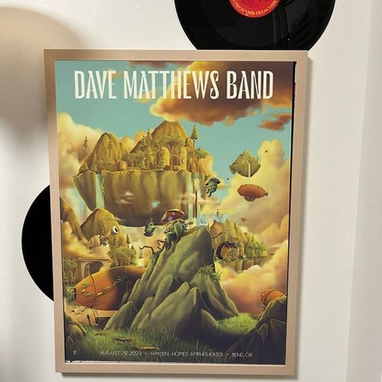 Discover Dave Matthews Band Bend Hayden Homes Amphitheater Aug 29, 2023 Poster