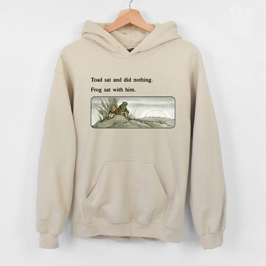 Discover Frog And Toad hoodie, meme Cottagecore Aesthetic, Gift for friend