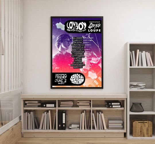 Discover Lovejoy Wake Up & It's Over UK Tour Poster