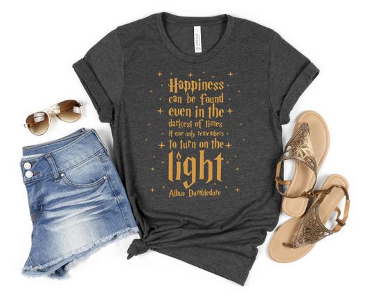 Discover HP Harry Movie Quotes Shirt, Witch Wizard Hogwarts Magic Wand