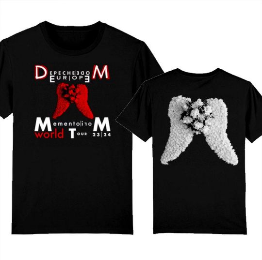 Discover Depeche Mode Europe Memento Mori Tour Shirt, Depeche Mode Band Shirt