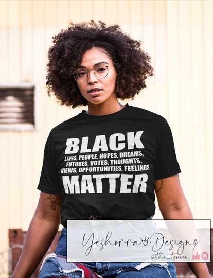 Discover Black Lives Matter Shirt, BLM Shirt, Protest Shirt, Black History Shirt