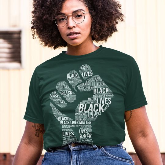 Discover Black Lives Matter, Civil Rights Activist, White Unisex T-shirt