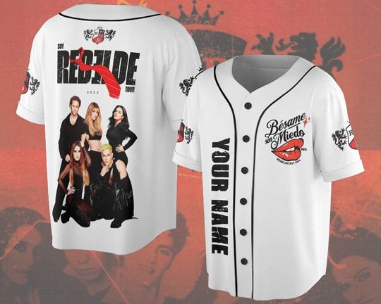 Discover RBD Rebelde Baseball Jersey, RBD World Tour 2023 Shirt