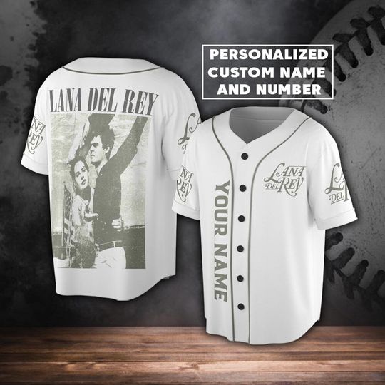 Discover Personalized Lana Del Rey Music Baseball Jersey