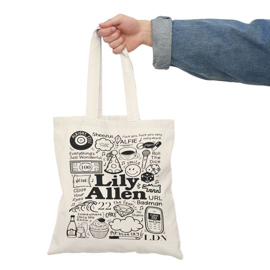 Discover Natural Tote Bag, Lily Allen Bags, Lily Allen Natural Tote Bag