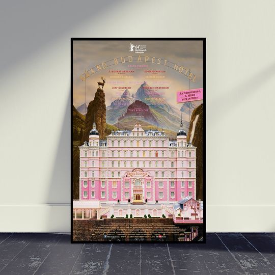Discover The Grand Budapest Hotel Movie Poster