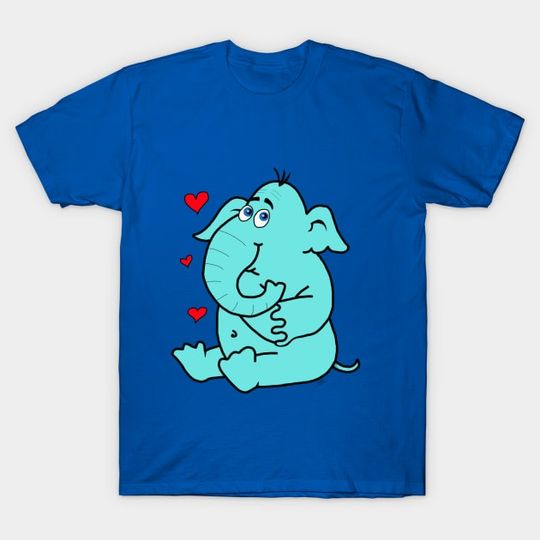 Discover cute elephant - Cute Elephant - T-Shirt