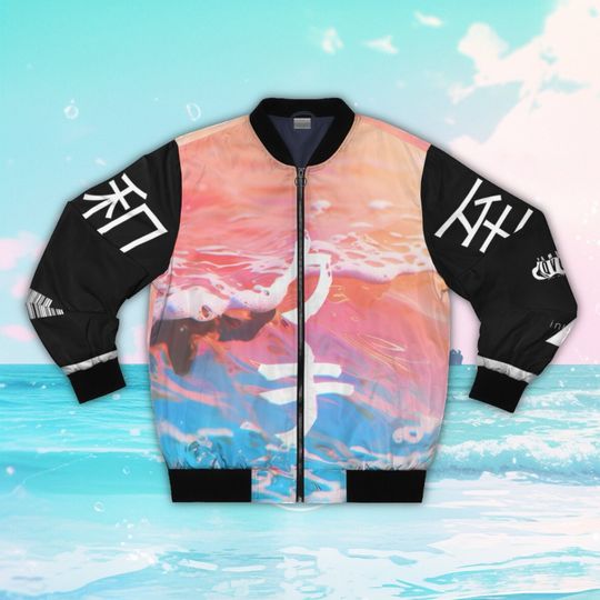 Discover Lofi Peace Bomber Jacket | Streetwear Anime Jacket
