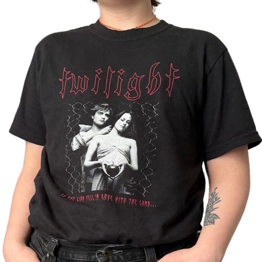 Discover Twilight Tee | Goth Alt. Design | Relaxed Fit