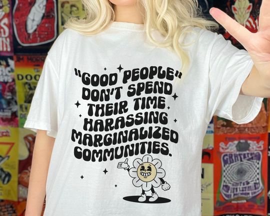 Discover Human Rights T Shirt Liberal Activist Social Justice TShirt