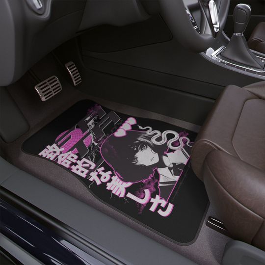 Discover Anime Vintage Car Floor Mat