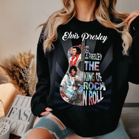 Discover Vintage Elvis Presley Sweatshirt for Classic Fans