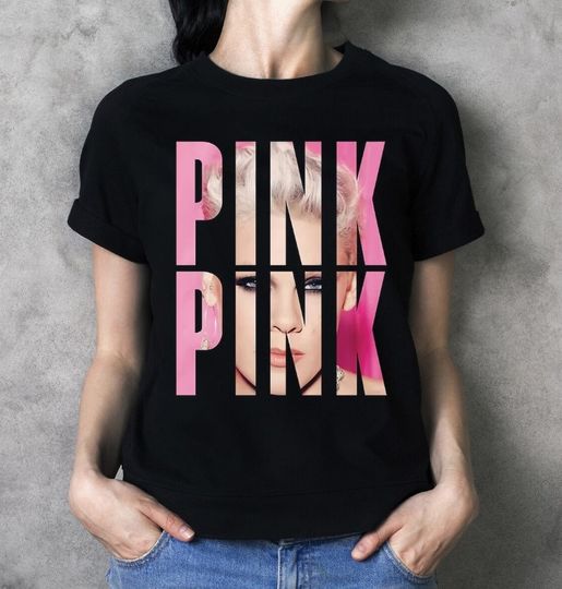 Discover Pink 2023 Tour Shirt, P!nk Concert Merch, P!nk Pink Singer Shirt