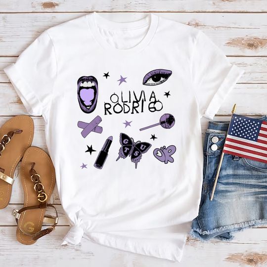 Discover GUTS Album Olivia Merch Shirt, Olivia Rodrigo Guts Tour 2024 Shirt