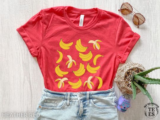 Discover Funny Watercolor Banana T-Shirt