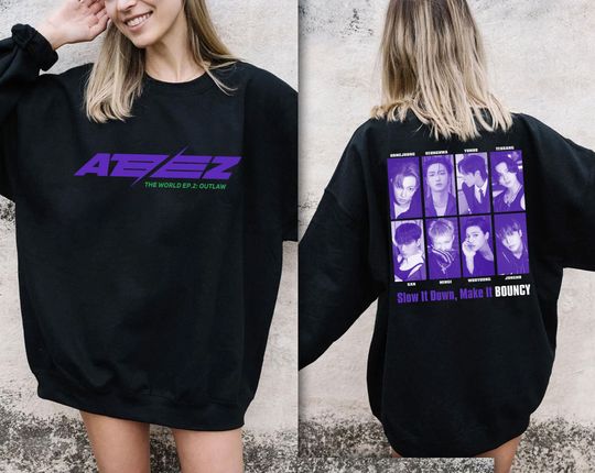 Discover Vintage ATEEZ Bouncy Sweatshirt