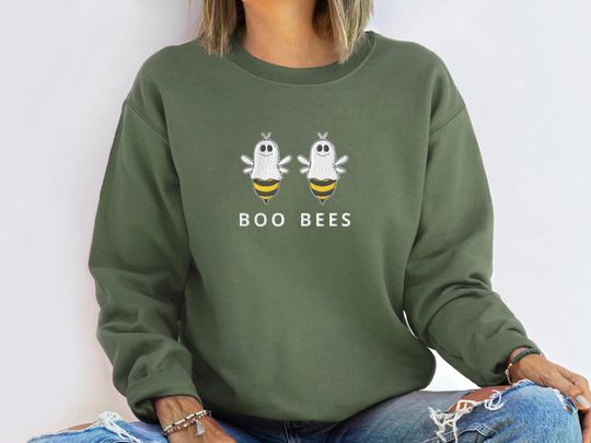 Discover Embroidered Funny Ghost tshirt, Halloween tshirt