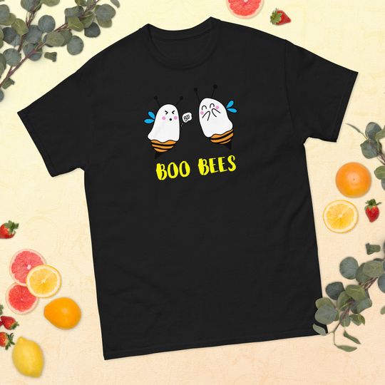 Discover Halloween Boo Bees Tee Boo Shirt, Spooky Ghost Bee Tee