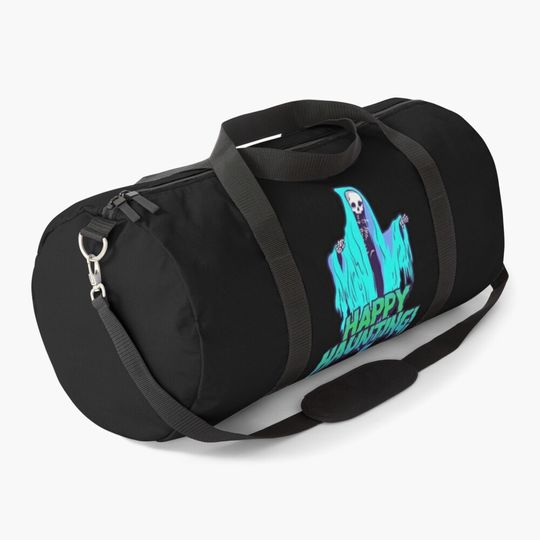 Discover Happy Halloween Haunting Duffel Bag