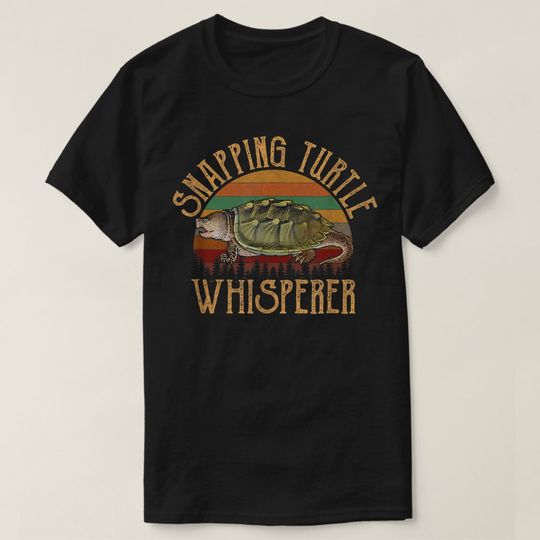 Discover Snapping Turtle Whisperer, Snapping Turtle  T-Shirt