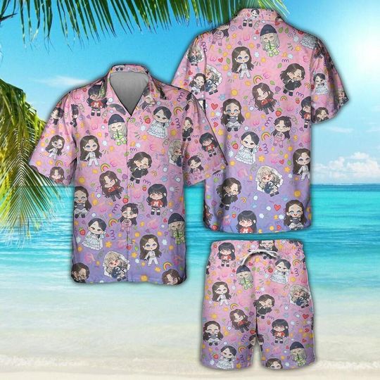 Discover Twice Kpop Hawaiian Shirt, Twice Ready To Be Tour Hawaiian