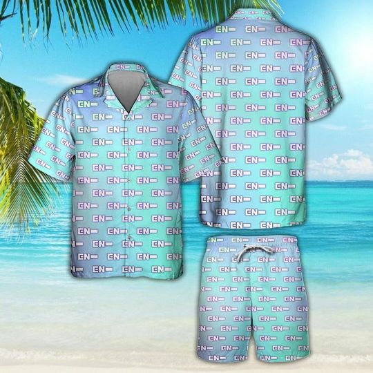 Discover Enhypen Kpop Hawaiian Shirt, World Tour 2023 Fate Hawaiian