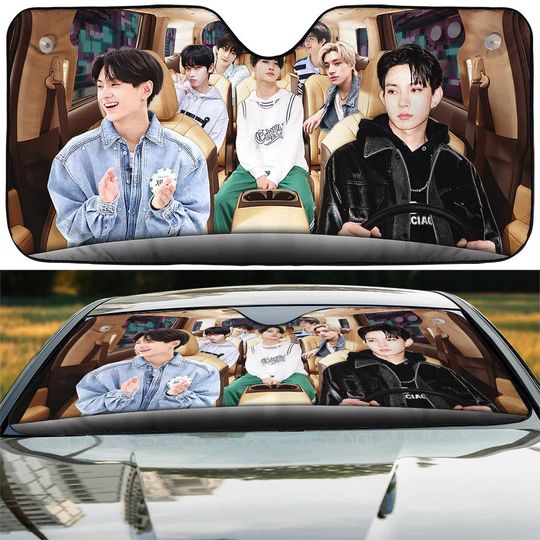 Discover Enhypen Kpop Car Sun Shade