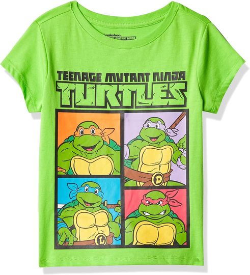 Discover Teenage Mutant Ninja Turtles boys Short Sleeve Graphic T-shirt