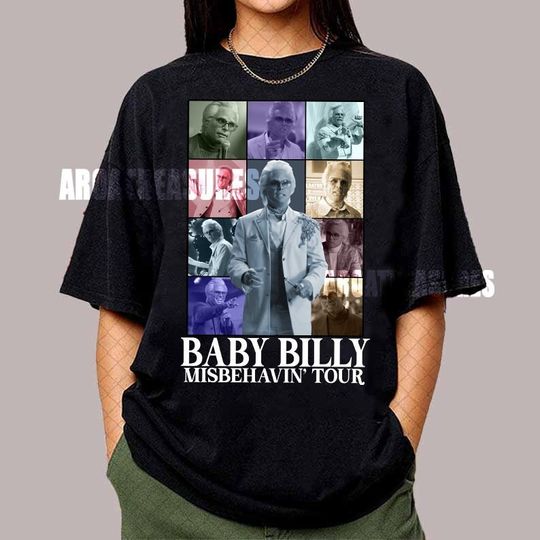 Discover Baby Billy Misbehavin's Tour Shirt, The Righteous Gemstones Shirt