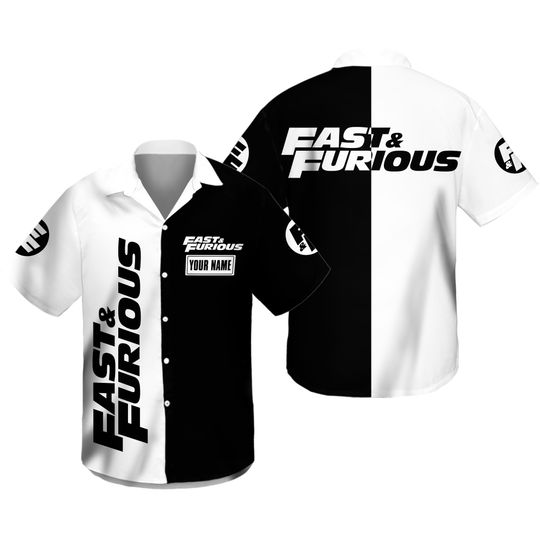 Discover Fast And Furious Button Shirt