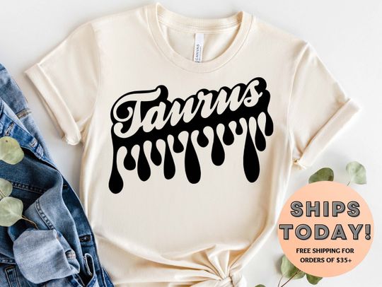 Discover Taurus Zodiac T-Shirt: Gift for Taurus Fans