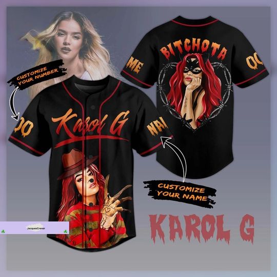 Discover Karol G Bichota 2023 Baseball Jersey, Maana Sera Bonito Shirt