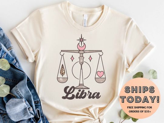 Discover Libra Zodiac Shirt for Women: Astrology Gift