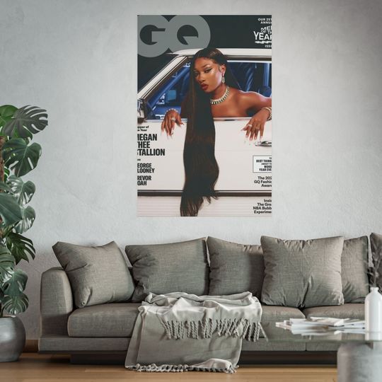 Discover Megan Thee Stallion GQ Cover Posters