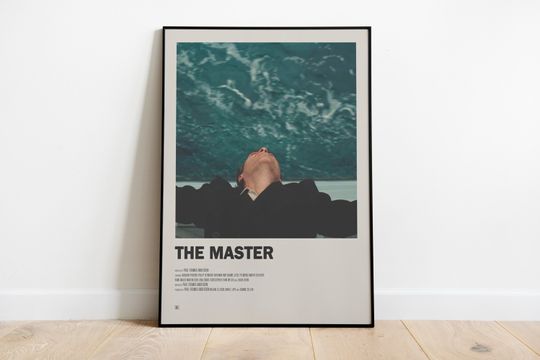 Discover The Master Graphic Poster,The Master Minimal Graphic