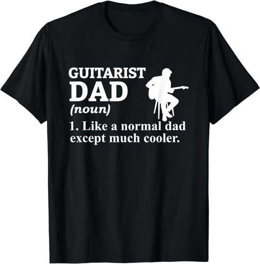 Discover Guitarist Dad Guitars Acoustic Guitar Musician T-Shirt