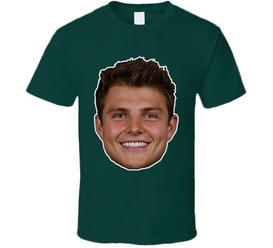 Discover Zach Wilson Big Head Football Fan T Shirt